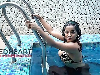Bhabhi on the move swimming having on Easy Street extensively mistiness blue-blooded 11